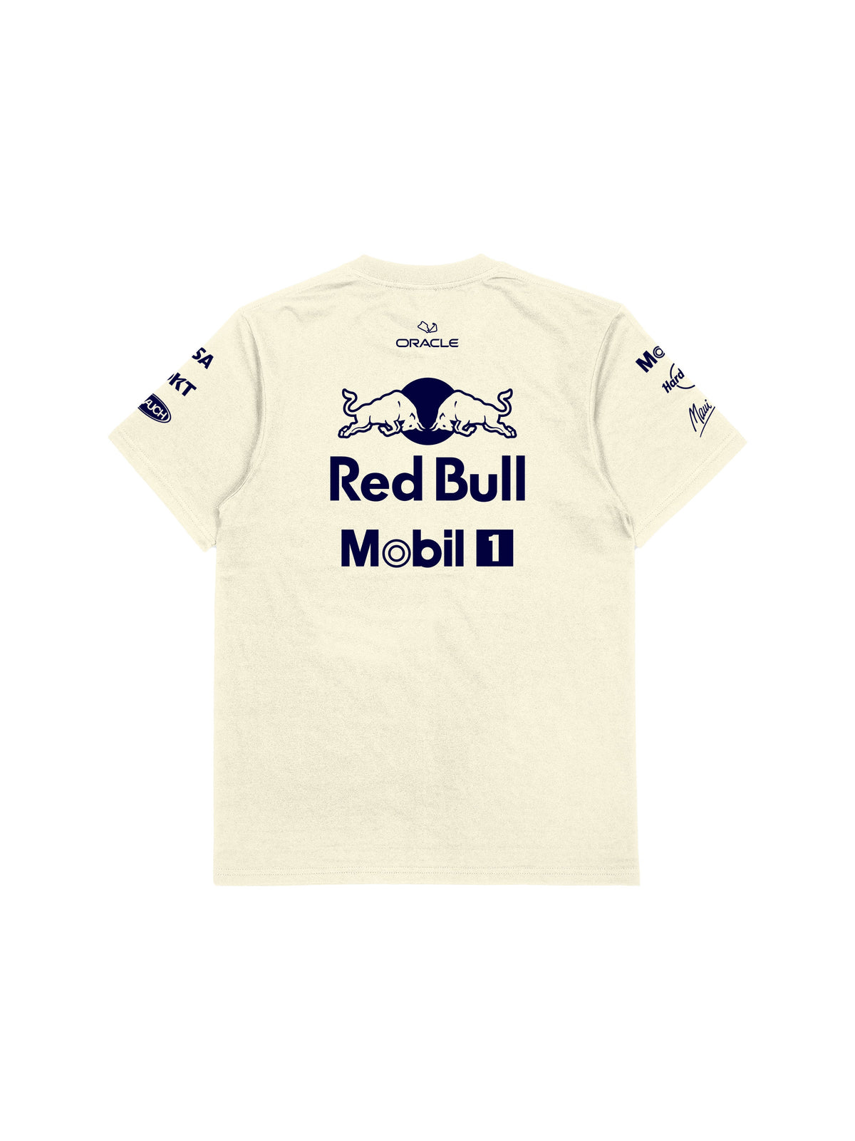 Camiseta Oversized Silverstone Edition Red Bull Off White 2025 Algodão