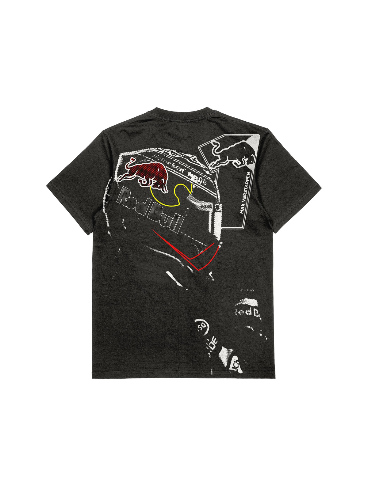 Camiseta Oversized Verstappen Coleção Silhouette Pilots - Preta