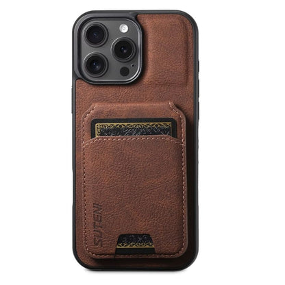 Premium Leather Wallet Case – MagSafe-Compatible (iPhone 12–17)