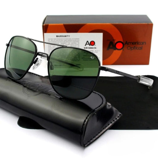 Lunettes de soleil American Optical Military pour homme