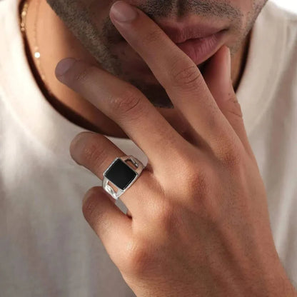 Bague chaîne italienne pour homme
