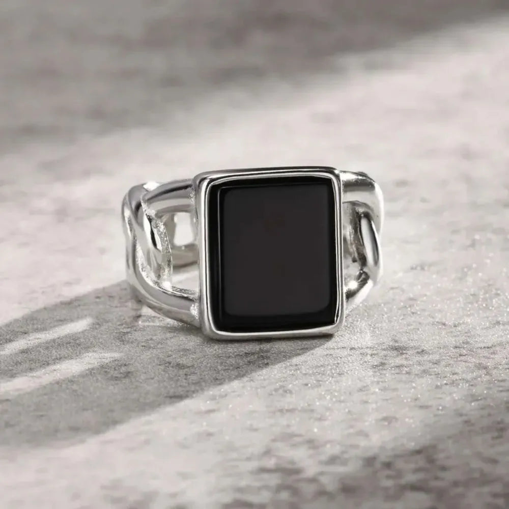 Bague chaîne italienne pour homme