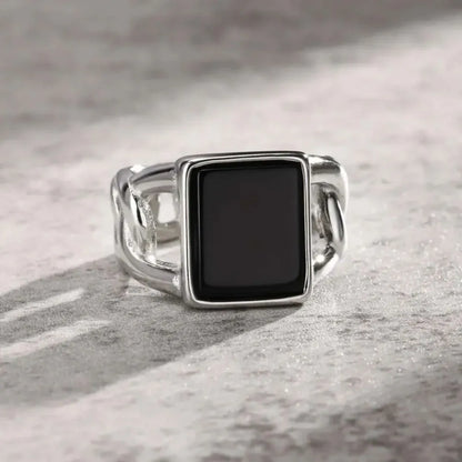Bague chaîne italienne pour homme