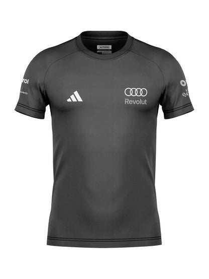 Camiseta Audi Bortoleto 2026 Algodão Cinza