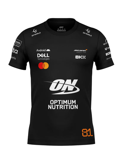 Camiseta Oscar Piastri Mclaren F1 2026 Algodão