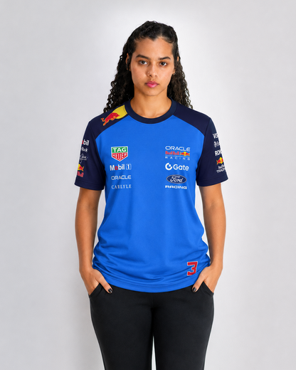 Camiseta Dryfit Max Verstappen Red Bull 2026