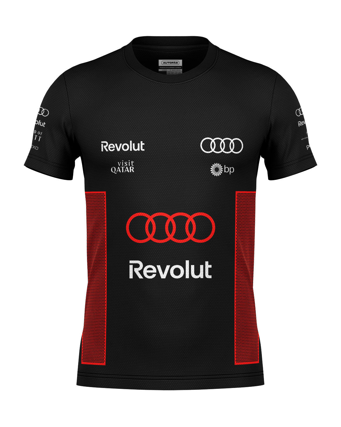 Camiseta Dryfit Audi Bortoleto Torcida 2026 Preto