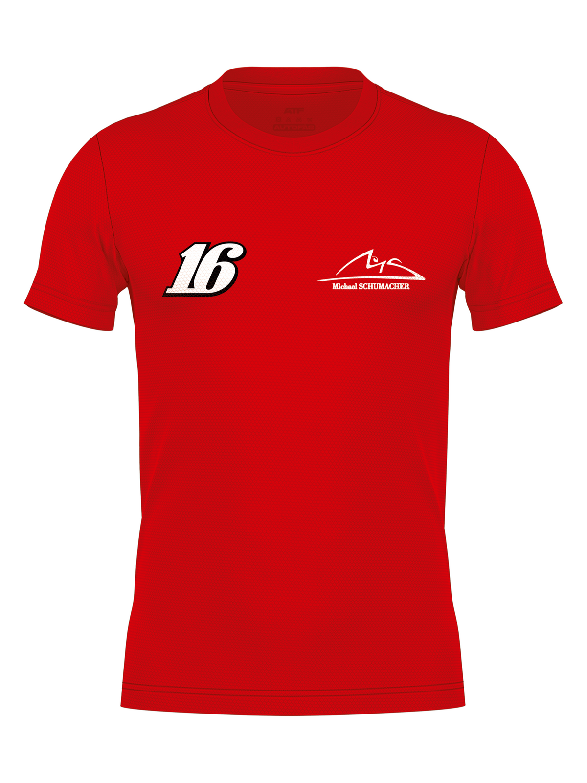 Camiseta Dryfit Charles Leclerc Edição Monza 2026 Vermelha