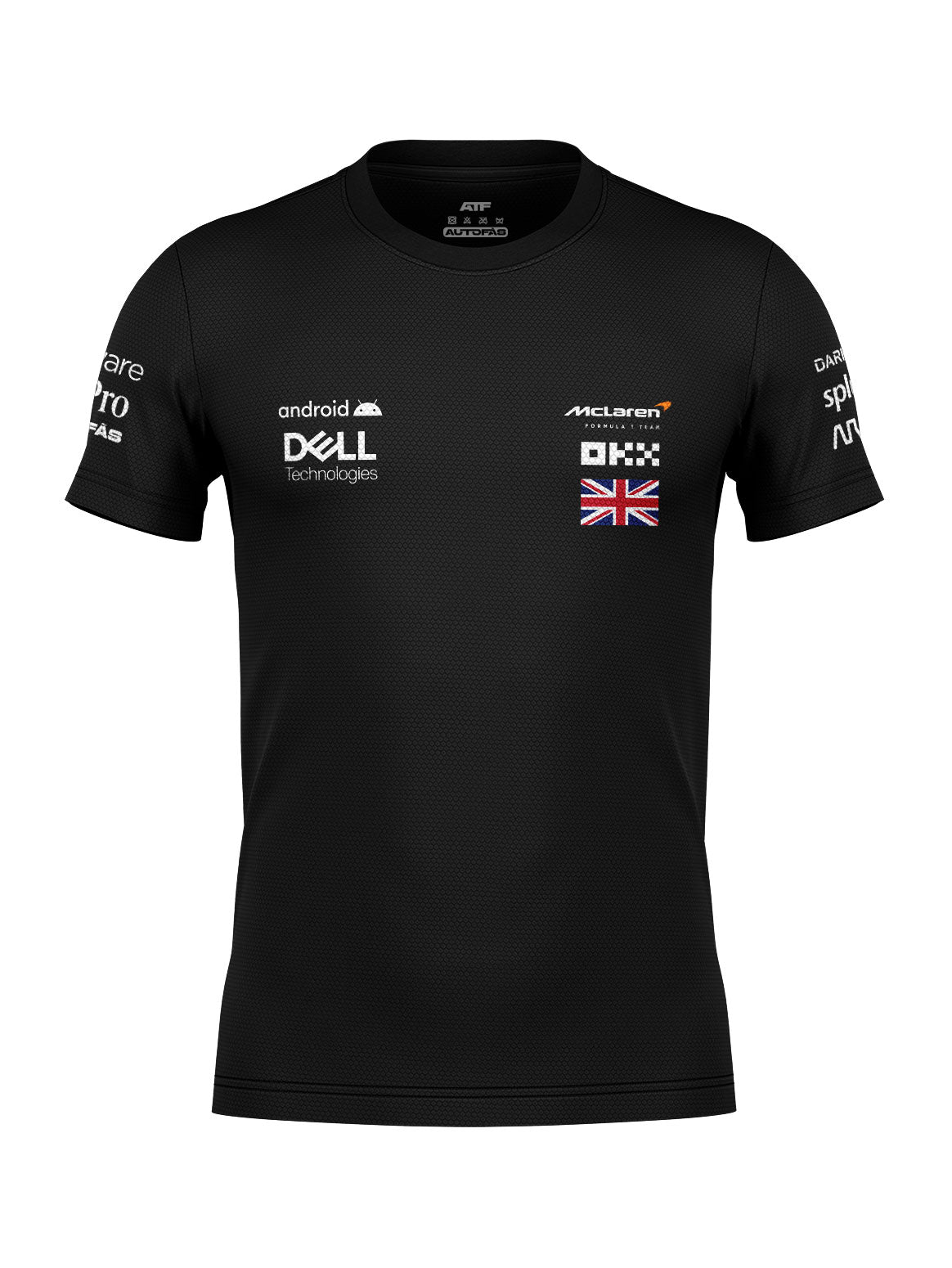 Camiseta DryFit Lando Norris Mclaren 2024 Preta