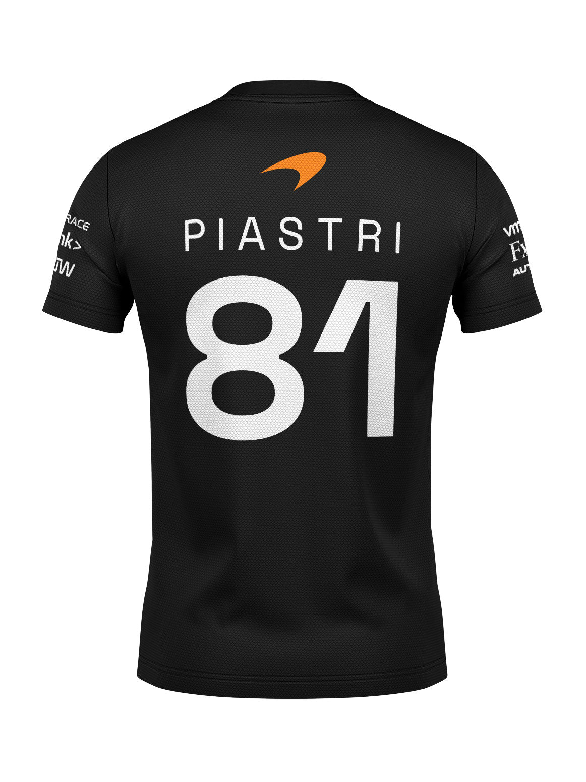 Camiseta DryFit Oscar Piastri Mclaren 2024 Preta