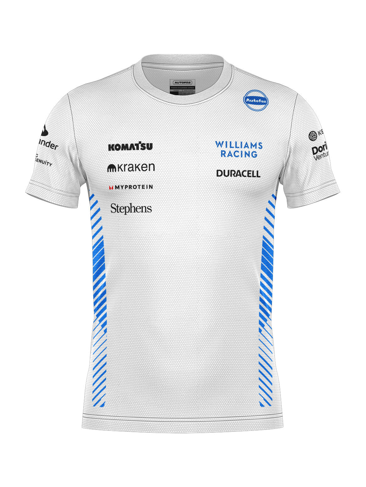 Camiseta Dryfit Williams Equipe Branco 2025