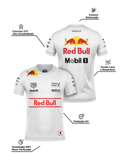 Camiseta Dryfit Red Bull Racing Edição Especial Japão 2025