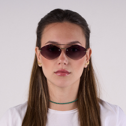 Diamant-Sonnenbrille