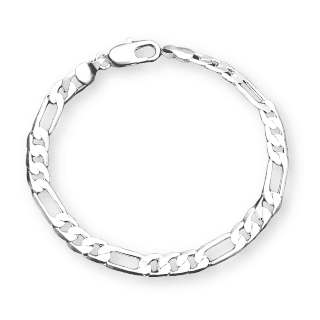 925 Silver Italy Bracelet with 4mm Zirconia