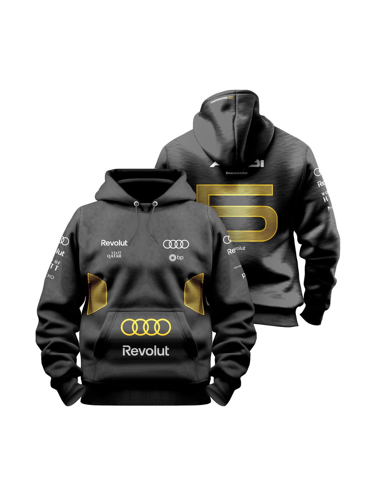 Moletom Canguru Gabriel Bortoleto Audi Mônaco Edition 2026