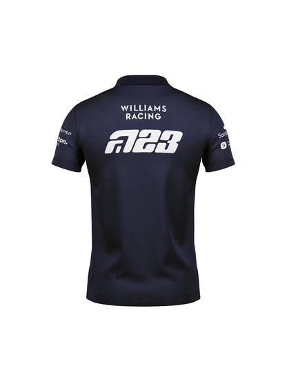 Camiseta Polo Williams Alex Albon Azul Marinho 2025