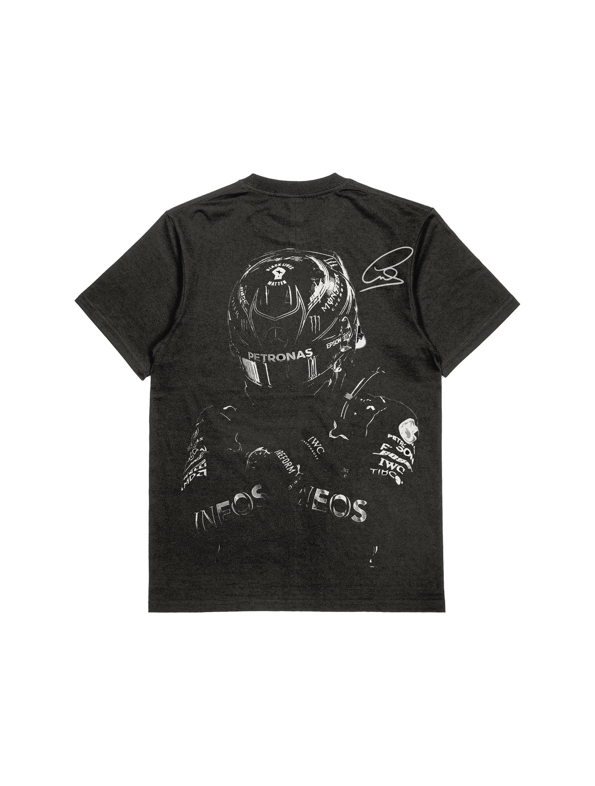 Camiseta Oversized Lewis Hamilton Wakanda Tribute