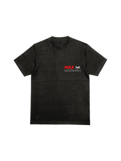 Camiseta Oversized Verstappen Coleção Silhouette Pilots - Preta
