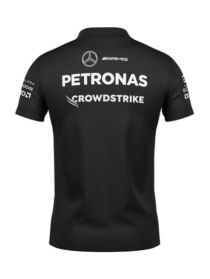 Camisa Polo Mercedes 2024 Preta