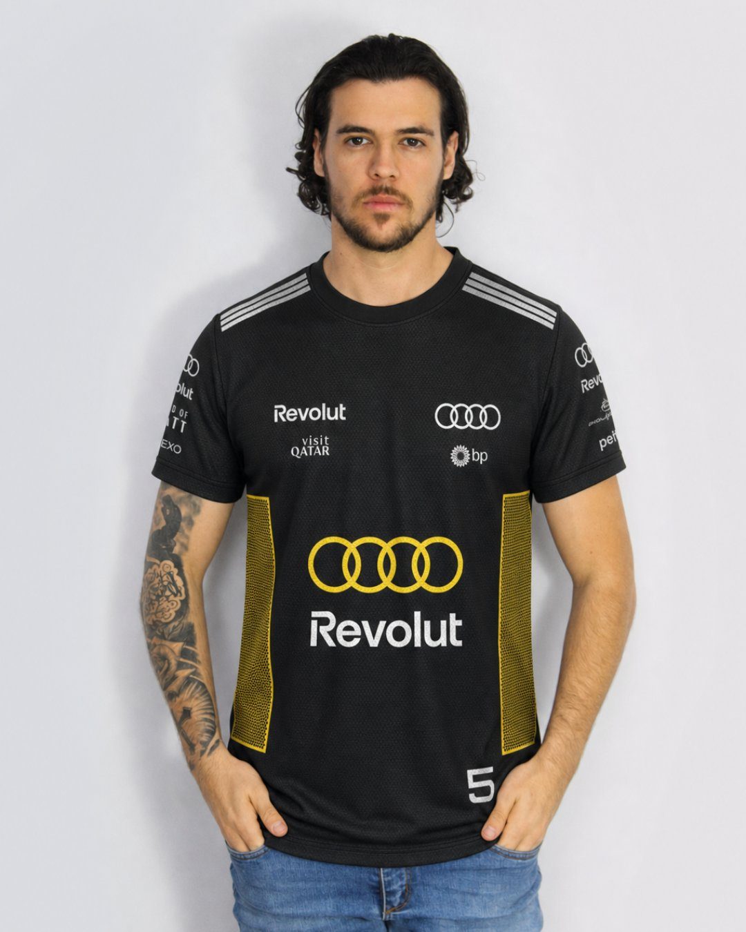 Camiseta Dryfit Gabriel Bortoleto Audi Mônaco Edition 2026