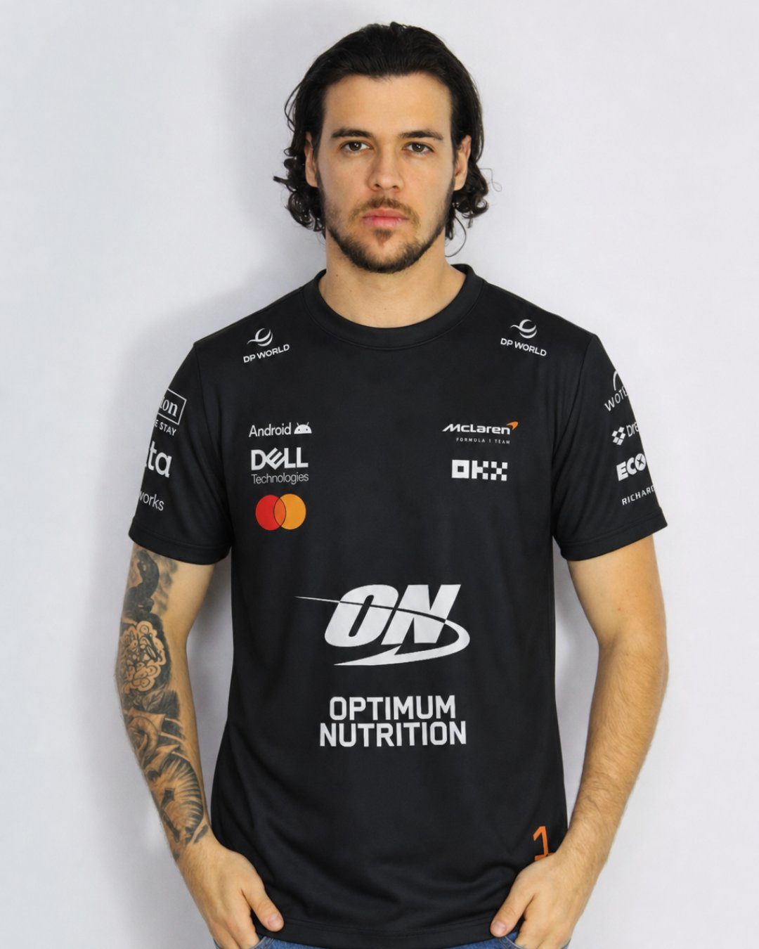 Camiseta Lando Norris Mclaren F1 2026 Algodão