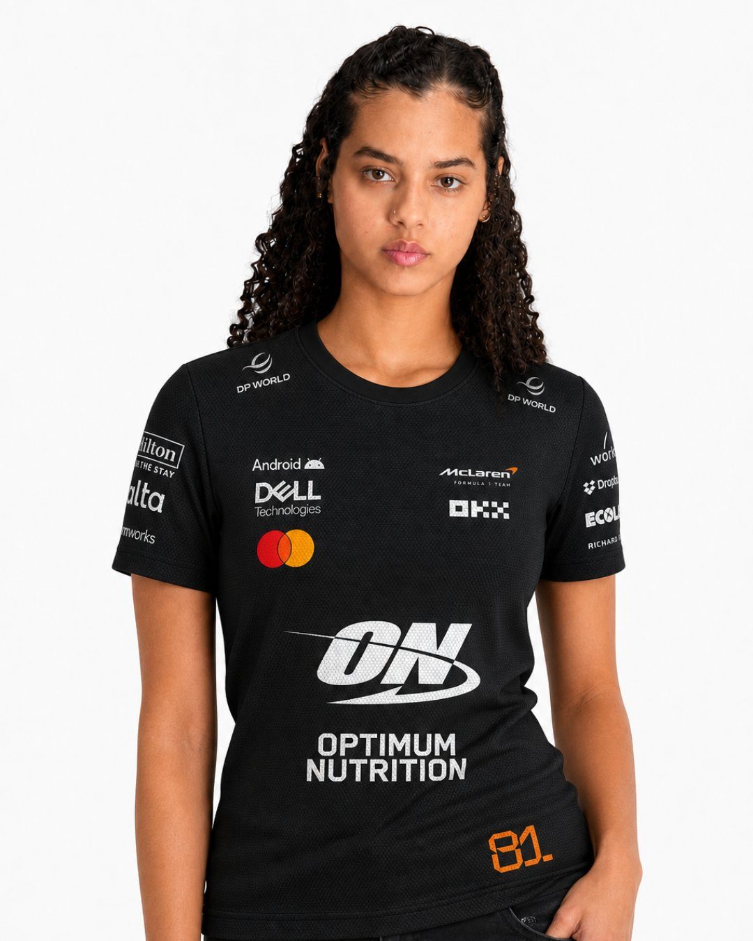 Camiseta Dryfit Oscar Piastri Mclaren F1 2026