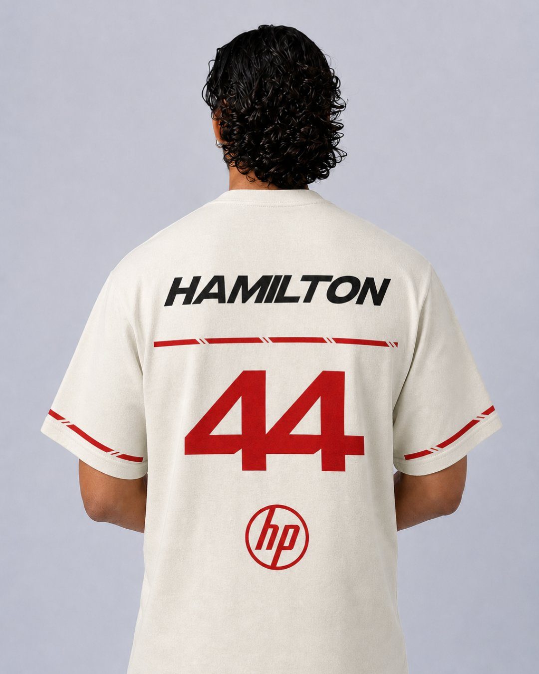Camiseta Oversized Lewis Hamilton Mônaco Edition 2026