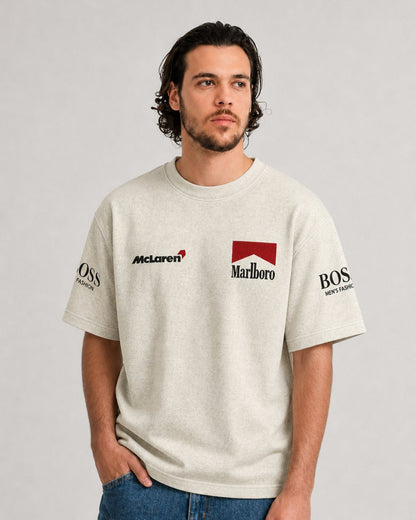 Camiseta Oversized McLaren Marlboro - Coleção Wide