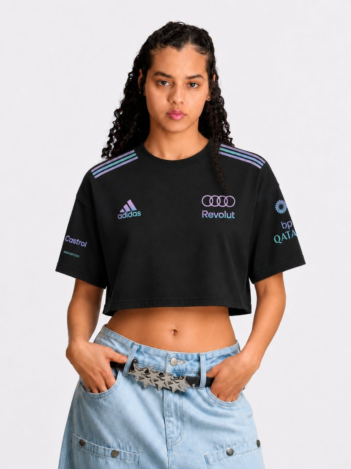 Cropped F1 Audi Miami Edition 2026 Preto