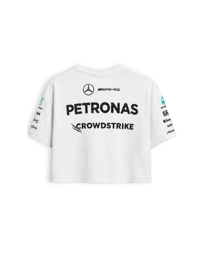 Cropped F1 Mercedes AMG Petronas 2026 Branco