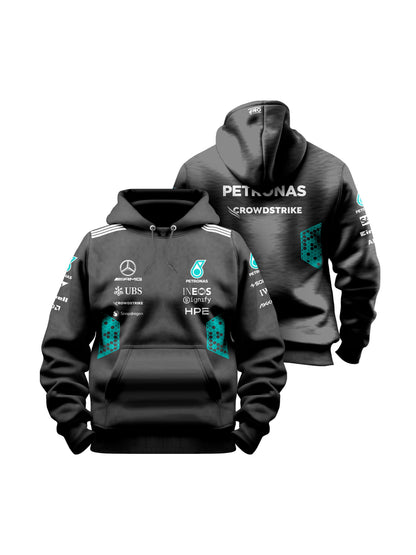 Moletom Canguru Mercedes AMG 2026 Preto
