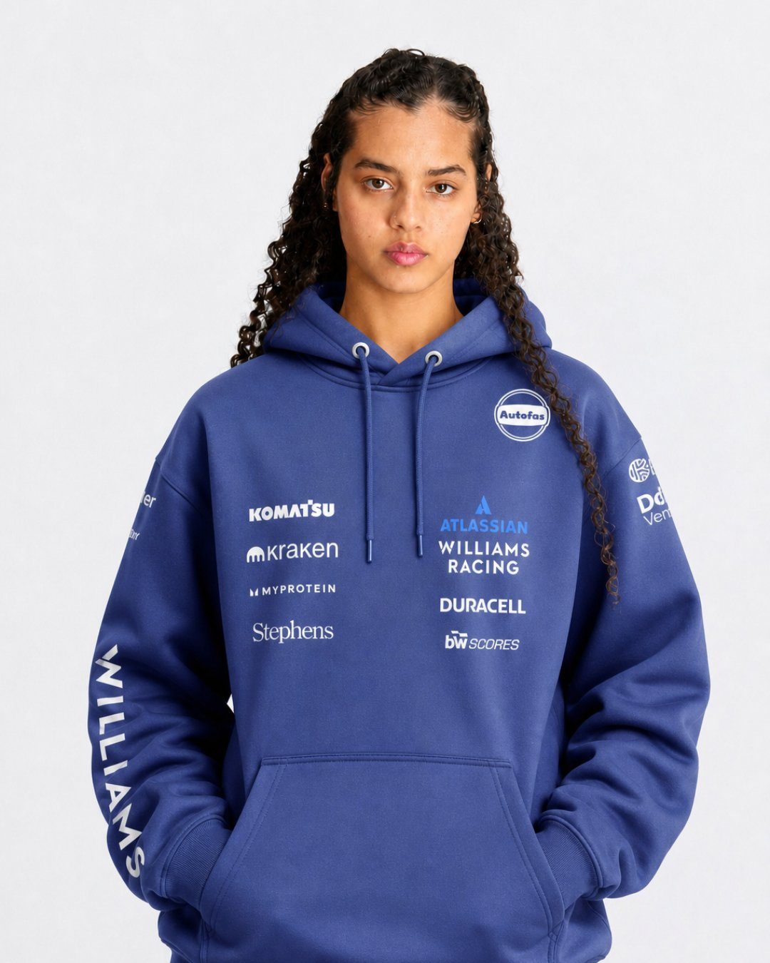 Moletom Canguru Williams 2025 Azul Marinho